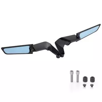 LEDISHUN Уникальное аэродинамическое зеркало из алюминия для мотоциклов Yamaha XMAX250 Применимо к Stealth MT-10(2017-2023) МТ-09(2013-2023 гг.) 2016-2023)