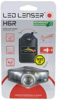 Ledlenser LED Headlight H6R Rechargeable Headlight Alkaline Battery Usable Focus Simple Packaging Genuine 7396-R [Japanese Product]