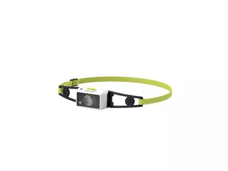 Ledlenser LED Headlight NEO1R Rechargeable Ultra Lightweight 39g Compact Outdoor Running White Lime Green 502720 Japanese Small White/Lime [Genuine