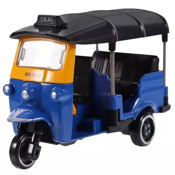 LEDMOMO Tomica Мини-игрушка для машинки с откидной картой и ящиком для хранения Подарок на день рождения Модель трехколесного велосипеда Модель трехколесного велосипеда из сплава Винтажный трехколесный велосипед Украшение для дома