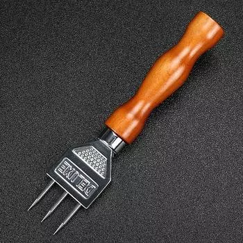 Ледоруб - измельчитель льда из нержавеющей стали с деревянной ручкой, японский стиль, идеально подходит для баров и дома