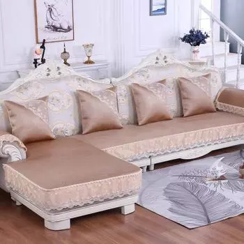 Ледяная лоза Танец Кружева Кружевная подушка для дивана Ледяная лоза Бамбуковая подушка Летний чехол для дивана 70+18*70