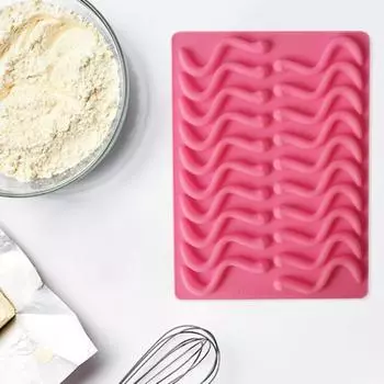 Ледяная трубка Лоток Форма Пищевой Класс Прочный Экологически чистый Удобный Многоцелевой Червь Торт Инструменты