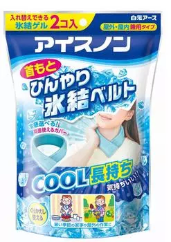 Ледяной пояс Icenon Cool Neck с крышкой синий