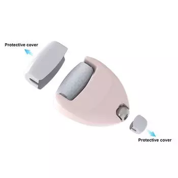 Ледяной ролик 2-в-1 для лица и глаз, двухсторонний роликовый массажер для лица и тела от легкой отечности красный