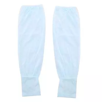 Ледяной рукав против солнечных ожогов, летние рукава для защиты от ультрафиолетовых солнечных лучей, женские рукава для вождения, защита от солнца, длинный рукав, свободные рукава для езды на велосипеде с защитой от УФ-лучей One Size синий