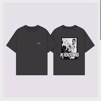 Lee Sedol Kidding футболка с коротким рукавом, черная, M Withmuu Spao Ise Pop