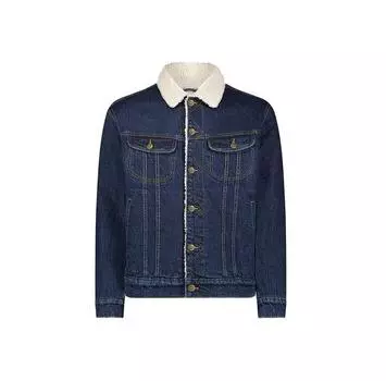 Lee Sherpa denim куртка S