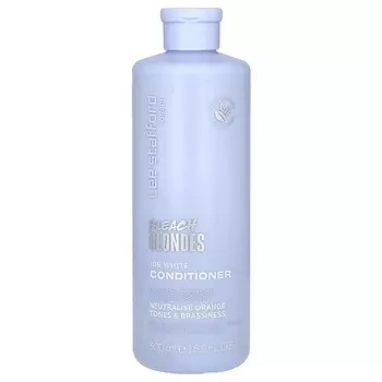 Lee Stafford, Bleach Blondes, кондиционер Ice White, для обесцвеченных, мелированных и натуральных темно-русых волос, 16,9 жидких унций (500 мл)