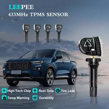 LEEPEE для Cadillac Mahindra Tata 433 МГц для Buick GMC Chevrolet Holden Внутренние датчики TPMS Датчики давления в шинах автомобиля 1pc