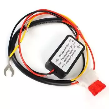 LEEPEE Контроллер дневных ходовых огней Аксессуары для стайлинга автомобиля 12-18 В Реле светодиодных ДХО Контроллер противотуманных фар Контроллер ДХО