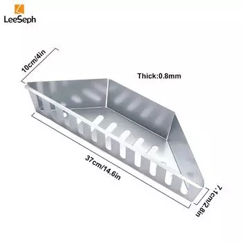 Leeseph Charcoal Basket Charcoal Holder, Charcoal Holder Separator Charcoal Tray, Charcoal Container Grilling Accessories