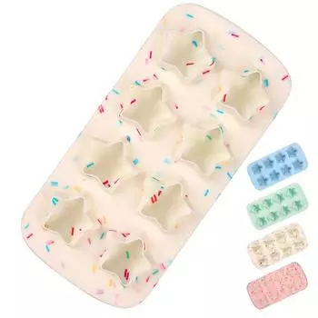 Leeseph Five Star Ice Lattice, силиконовая креативная трехмерная ледяная решетка, многоразовая ледяная решетка для летней вечеринки