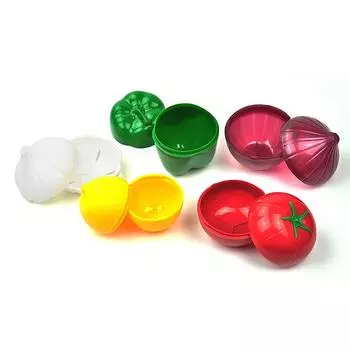 Leeseph Food Savers Avocado Keepers Storage Container for Onion Lemon Pepper Tomato Garlic Creative Kitchen Refrigerator Gadget голубика