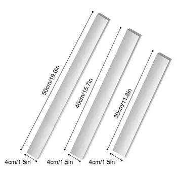 Leeseph Магнитный держатель для ножей на стену, многоцелевая магнитная стойка для ножей из нержавеющей стали, органайзер для кухонных принадлежностей