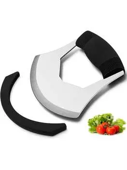 Leeseph Pizza Cutter с защитным чехлом для теста, настольный резак для теста, скребок, инструмент для резки теста/продуктов питания для кухни