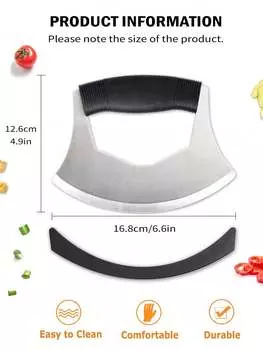 Leeseph Pizza Cutter с защитным чехлом для теста, настольный резак для теста, скребок, инструмент для резки теста/продуктов питания для кухни
