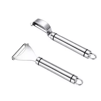 Leeseph Vegetable Peeler Set with 18/8 Stainless Steel Swivel Blade for Potato, Carrot, Apple, Citrus, Kitchen Tools