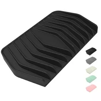 Leeseph ванная силиконовый коврик для слива мыла поддон для мыла кухонная мойка держатель для губки самоосушающийся для кухонной столешницы органайзер для мойки