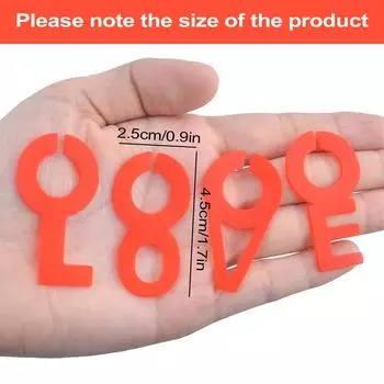 Leeseph винные подвески для бокалов с ножками, 26 штук силиконовые буквы, подвески для бокалов, маркеры для бокалов для вина, подвески для вечеринки