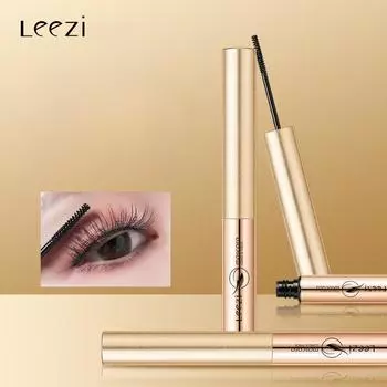 Leezi Anti-Gravity Удлиняющая и придающая объем тушь для ресниц с тонкой сушкой на кисточке Водостойкая несмываемая тушь Легко удаляемая тушь 01