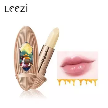 Leezi Golden Olive Smooth бальзам для губ Увлажняющий облегчение сухости и растрескивания Увлажнение Осень и зима Губная помада Губная помада Праймер Бальзам для губ 01