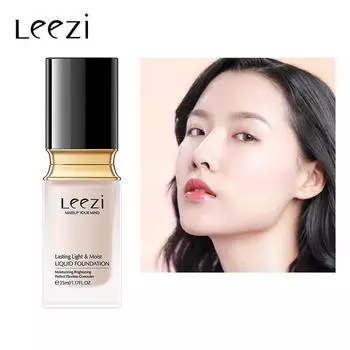 Leezi Moisturizing Multi-Purpose Foundation Удерживающая пудра Тонкая легкая некомпрессионная основа