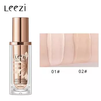 Leezi Peptide Repairing Foundation Upgrade без снятия макияжа 01