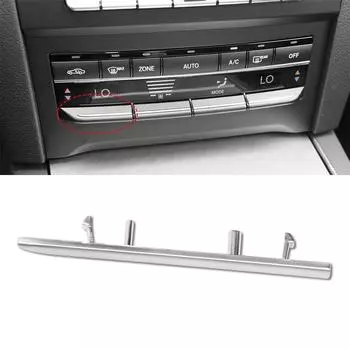Left Center Trim Of Air Conditioner Temperature Switch Matte For Mercedes W212 E 2008-14