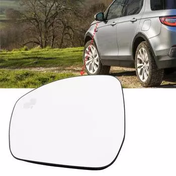 Left Driver Side Mirror Glass w /Blind Spot For Land Rover Range Rover 2014-2022