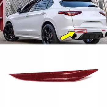 Left Rear Bumper Reflector Light For Alfa Romeo Stelvio 2017-2022