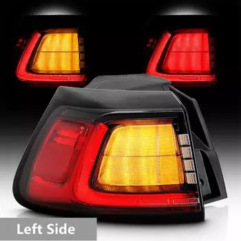 Left Side LED Tail Light Brake Lamp For 2019 2020 2021 2022 2023 Jeep Cherokee