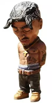 Legend HipHop Rapper Figure (2 Pack/Black Bandana)