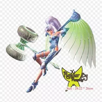 Legend Of Dragoon Meru Dragoon The Legend Of Dragoon V Утюг на термопереносной печати Виниловые нашивки Наклейка для одежды DIY Аппликации Моющиеся нашивки