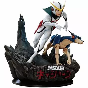 ЛЕГЕНДА АНИМЕ Новый Андроид Кэсшерн Высота 300 мм Полистоун Завершенная статуэтка прибл.