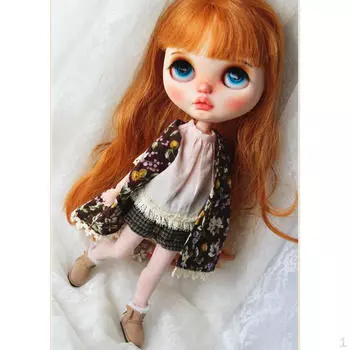 Леггинсы 1/6, длинные носки для нарядов, 12 дюймов Neo BJD, в наличии 8 цветов Blue