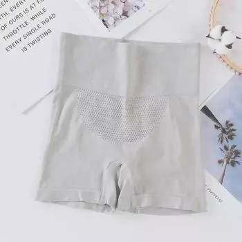 Леггинсы-боксеры с высокой талией и утягивающим эффектом для девочек - антивозрастные хлопковые штаны M розовый