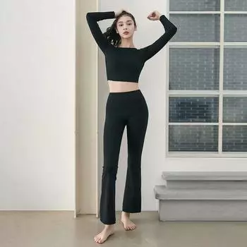 Леггинсы Debbie Wear Skinny Zero Wide Bootcut DEVI-B0073 Cocoa:S (44-55)