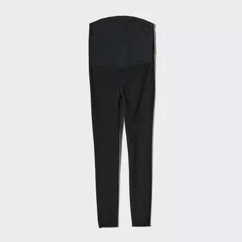 Леггинсы для беременных UNIQLO JAPAN, ультраэластичные брюки 09 BLACK/XS