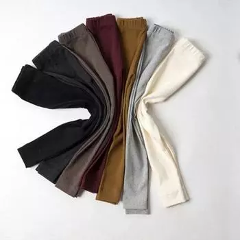 Леггинсы для девочек ярких цветов, повседневные универсальные хлопковые колготки для младенцев, детские колготки для детей от 2 до 10 лет, модные удобные детские брюки с эластичной резинкой на талии 140cm белый