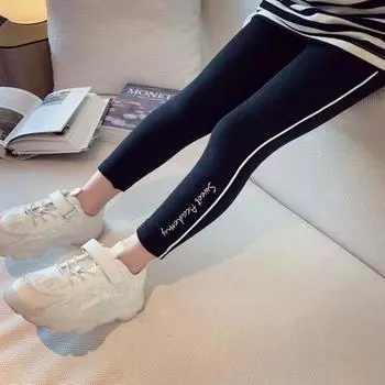 Леггинсы для маленьких девочек, удобные дышащие для девочек, младенцев и малышей 10/90