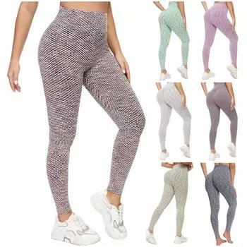 Леггинсы для подтяжки ягодиц, штаны для йоги с высокой талией, леггинсы для похудения, леггинсы для тренировок и бега, колготки для подтяжки ягодиц XL фиолетовый