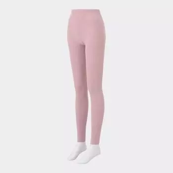 Леггинсы Gu By Uniqlo Fluffy Feel 11 PINK/M