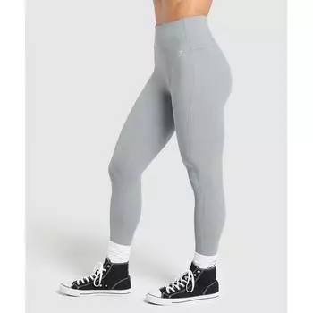 Леггинсы Gymshark Lifting Pocket Denim Grey B7a4n Gcqs XXS