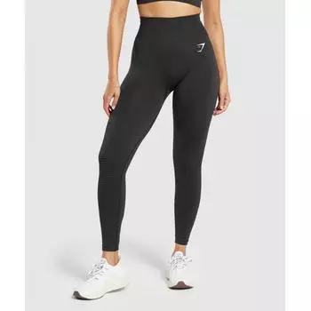Леггинсы Gymshark Vital Seamless 2.0 Black Marl B1a2b Bbf3 XS