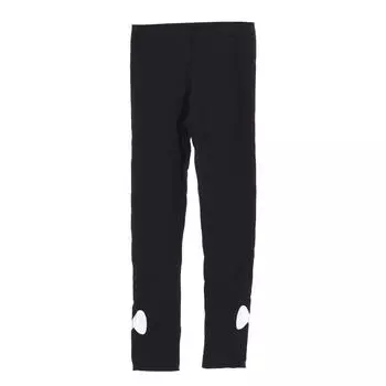 Леггинсы из эластичной ткани с трафаретной печатью RK162F для девочек 11/12AOS чёрный