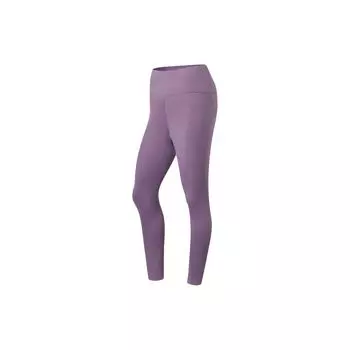 Леггинсы Li Ning Fitness Series, однотонные, смешанные, для женщин, леггинсы, фиолетовые, AULS052-7 M