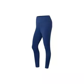 Леггинсы Li Ning Fitness Series, однотонные, смешанные, для женщин, синие, AULS052-8 S