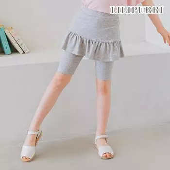 Леггинсы Lilypuri Flare с 5 пуговицами, серые Grey/120
