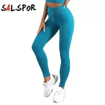 Леггинсы с резьбой, женские спортивные леггинсы для фитнеса и бега, леггинсы с эффектом пуш-ап для тренировок в тренажерном зале, дышащие брюки для йоги